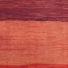 Geba Teppich "Marnak" in unterschiedlichen rot und blau Tönen, Grundfarbe rot, gewellte Streifen in unterschiedlicher dicke, aus Nepal, 100 Knoten, gefertigt aus tibetischer Schafwolle - Produktbild - Geba Teppich