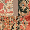 Geba Teppich "Polonaise" in beige Grundfarbe und bunten Akkzenten, Anlehnung an einen klassischen Teppich mit Bordüre, aus Nepal, 100 Knoten, gefertigt aus pflanzlich gefärbter tibetischer Hochlandschafwolle - Produktbild - Geba Teppich