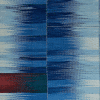 Kelim mit mehreren Verläufen, blau-hellblau, 3 kleinere Ausschnitte mit Verlauf blau-grau, blau-rot, rot grau, aus Anatolien, gefertigt aus Schafwolle - Produktbild - Geba Teppich