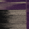 Kelim mit doppelten Verlauf, von grau zu schwarz und grau zu violett, aus Afghanistan, gefertigt aus Schafwolle - Produktbild - Geba Teppich