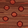 Kelim in Erdfarben bzw. Orange-Tönen, an den Enden in orange gehaltene Flächen, Kreise verteilt über den Teppich, mit Fransen, aus Afghanistan, gefertigt aus Schafwolle - Produktbild - Geba Teppich