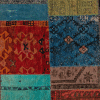Colorful patchwork carpet, from Anatolia, sheep's wool - product picture - Geba carpets