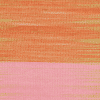 Bunter Kelim mit mehreren Verläufen, rosa-grün-orange-beige-schwarz, aus Anatolien, gefertigt aus Schafwolle - Produktbild - Geba Teppich