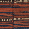 Afghan Soumakh-Kelim in earthy colors, fine pattern on it, striped, from Afghanistan, sheep's wool - product picture - Geba carpets