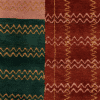 Geba Design, roten Teppich, Anatolien, Kurzflor "Sitra" mit feinem zickzack Muster, aus pflanzlich gefärbter Schafwolle - Produktbild - Geba Teppich
