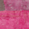 Pink Kelim, washed out look, with patches in darker pink and green, sewed in the middle, from Anatolia, made out of jute and linen - product picture - Geba carpets