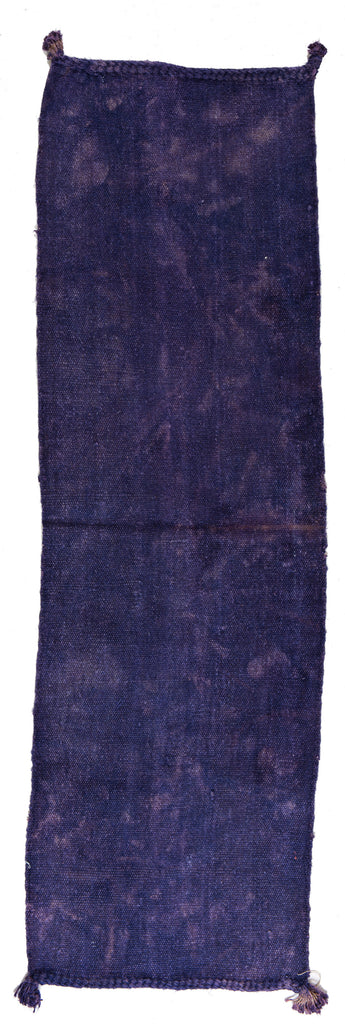 Violet Kelim carpet, with a dark violet stripe, from Anatolia, made out of jute - product picture - Geba carpets