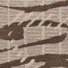 Braun-beiger Geba Teppich, Nepal, Kurzflor "Muma" mit Wellendesign von Klaus Kemenaars, aus tibetischer Hochlandschafwolle und Leinen - Produktbild - Geba Teppich